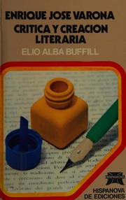 Front cover of Enrique José Varona by Elio Alba-Buffill