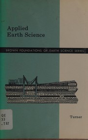 Cover of Applied earth science by Daniel S. Turner