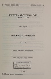 Cover of 1st Report, Session 1995-96 by Rand McNally