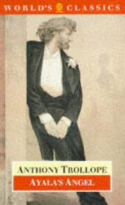 Cover of Ayala's angel by Anthony Trollope