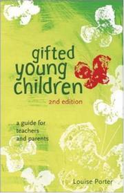 Front cover of Gifted young children by Louise Porter