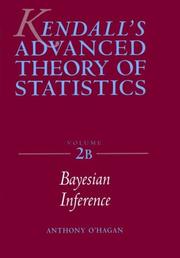 Cover of The advanced theory of statistics by Maurice G. Kendall
