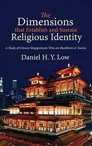 Front cover of The Dimensions that Establish and Sustain Religious Identity by Daniel H y Low
