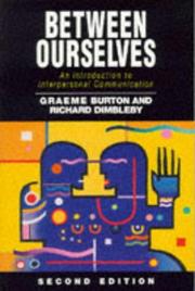 Cover of Between ourselves by Graeme Burton