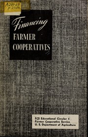 Cover of Financing farmer cooperatives by E. A. Stokdyk