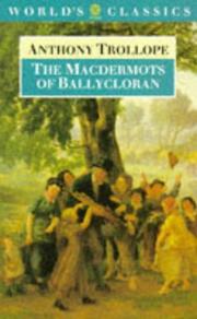 Front cover of The Macdermots of Ballycloran by Anthony Trollope