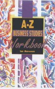 Front cover of A-Z Business Studies (Complete A-Z Handbooks) by Ian Marcouse