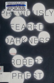 Cover of Previously Feared Darkness by Priest, Robert