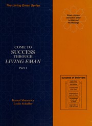 Front cover of Come to success through living Eman by Kamal Shaarawy