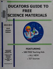 Front cover of Educators guide to free science materials by Kathleen Suttles Nehmer