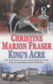 Cover of King's Acre by Christine Marion Fraser