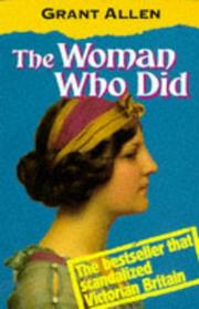 Front cover of The Woman Who Did by Grant Allen