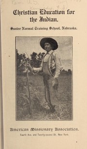 Front cover of Christian education for the Indian by Kennedy, E. J.