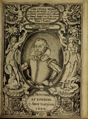 Front cover of The ciuile wares betweene the howses of Lancaster and Yorke by Samuel Daniel
