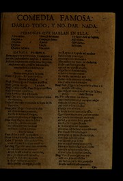 Cover of Comedia famosa by Pedro Calderón de la Barca