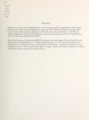 Cover of Conditions for coverage of services of independent laboratories by United States. Social Security Administration