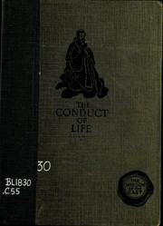 Front cover of The conduct of life by Zisi