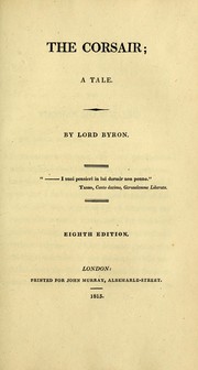 Cover of The corsair by Byron, George Gordon Byron Baron
