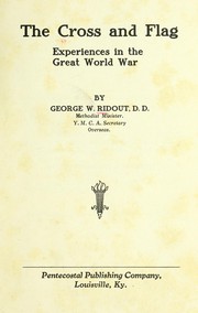 Cover of The cross and flag by George W. Ridout