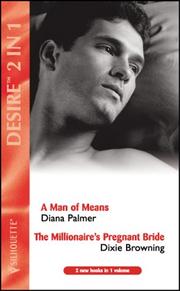 Front cover of A Man of Means by Diana Palmer