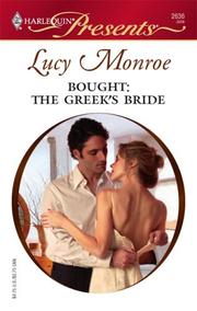 Cover of Bought by Lucy Monroe