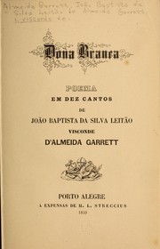 Cover of D. Branca by Almeida Garrett