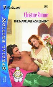 Cover of The Marriage Agreement by Christine Rimmer