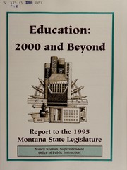 Front cover of Education by Montana. Office of Public Instruction