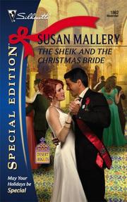 Front cover of The Sheik And The Christmas Bride by Susan Mallery