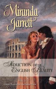Front cover of Seduction Of An English Beauty by Miranda Jarrett