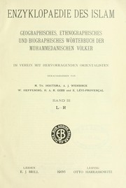 Front cover of Enzyklopaedie des Islm by M. Th Houtsma
