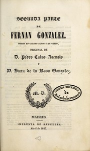 Front cover of Fernán González by Pedro Calvo Asensio