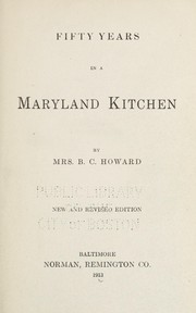 Front cover of Fifty years in a Maryland kitchen by Jane Grant Gilmor Howard
