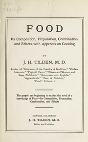Cover of Food by John Henry Tilden