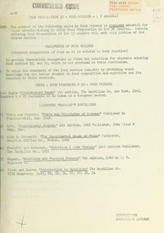 Cover of Food preparation 22 by Alberta. Dept. of Education