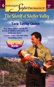 Front cover of The Sheriff of Shelter Valley by Tara Taylor Quinn