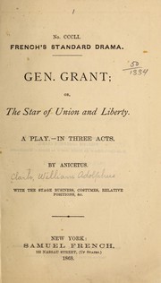 Cover of Gen. Grant by William Adolphus Clark
