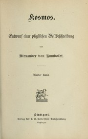 Front cover of Gesammelte Werke by Alexander von Humboldt