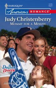 Cover of Mommy For A Minute by Judy Christenberry