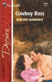 Cover of Cowboy Boss by Kathie DeNosky