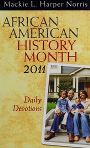 Front cover of African American history month by Mackie L. Harper Norris