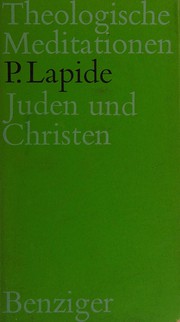 Front cover of Juden und Christen by Pinchas Lapide