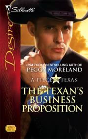 Front cover of The Texan's Business Proposition by Peggy Moreland