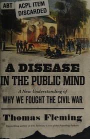 Cover of A disease in the public mind by Thomas J. Fleming