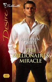 Front cover of The Millionaire's Miracle by Cathleen Galitz