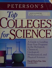 Front cover of Peterson's Top Colleges for Science by David Davis-Van Atta