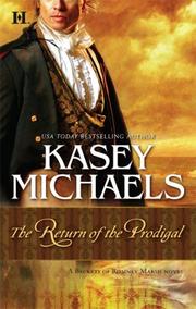 Front cover of The Return Of The Prodigal (The Beckets of Romney Marsh) by Kasey Michaels