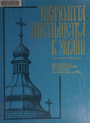 Front cover of Tysi︠a︡cholitti︠a︡ khrystyi︠a︡nstva v Ukraïni by Osyp Zinkevych