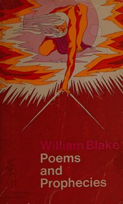 Cover of Blake's poems and prophecies by William Blake