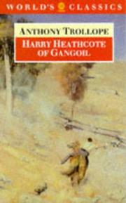 Cover of Harry Heathcote of Gangoil by Anthony Trollope